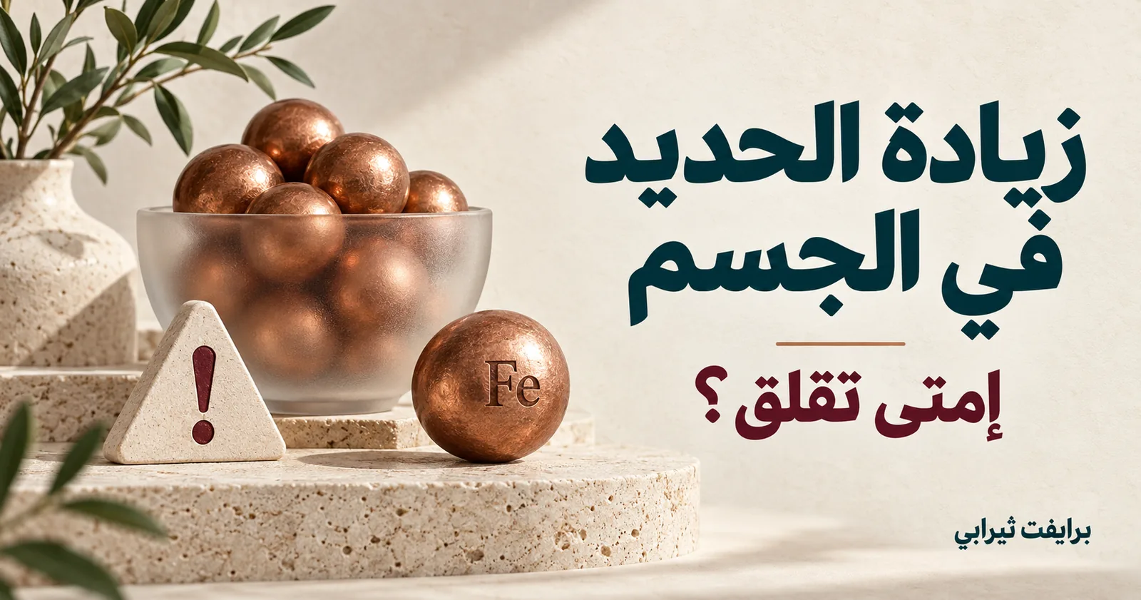 زيادة الحديد في الجسم — إمتى تقلق